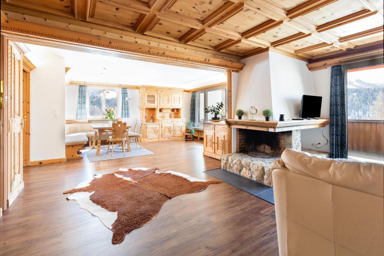 Spacious Apartment With Fantastic Alpine Panorama St. Moritz Exterior foto