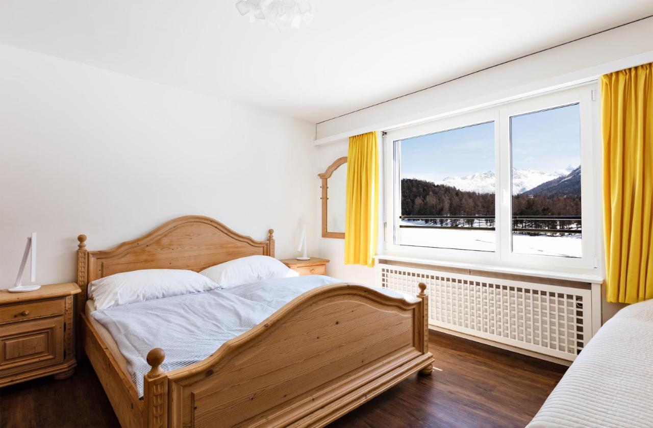Spacious Apartment With Fantastic Alpine Panorama St. Moritz Exterior foto